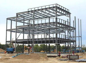 Heetverkopende staalconstructie magazijngebouw, constructie van staal - Product Image 4
