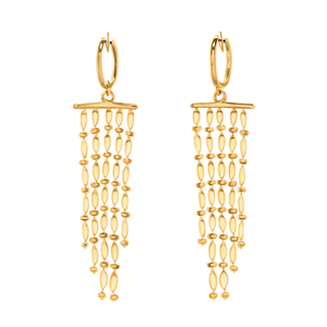 Pendientes de Moda, Acero Inoxidable 316L, Baño de Oro PVD, Joyería Sostenible y Resistente - Product Image 2