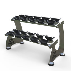 Support de rangement pour haltères Xmaster, support pour 10 paires, commercial - Product Image 3