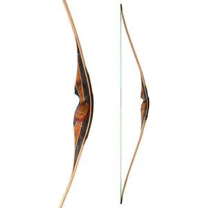 Presenta la tradizionale dimensione dell'arco da 64 "con stringa di Flemish potente ibrido Longbow per la caccia - Product Image 3