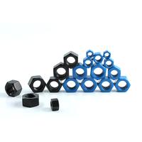 Écrou hexagonal en acier au carbone ASME ANSI B18.2.2 ASTM A194 2H, revêtement PTFE, oxyde noir, écrou hexagonal lourd