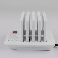 Système de téléavertisseur de restaurant sans fil 10 buzzers blancs Buzzers de camion de nourriture Système d'appel de service pour bar, café, boutique et camion de nourriture
