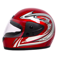 Casco de Motocicleta Modular de Cara Completa, Éxito de Ventas, con Máscara, Ojos LED y Logo Personalizado para Mujer, en Púrpura y Rosa, Fabricado en Guangzhou