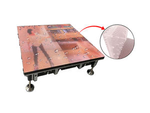 El popular piso LED interactivo para baile en interiores P3.91, de alta frecuencia de actualización, HD y a todo color, se utiliza para entretenimiento o proyectos. - Product Image 1
