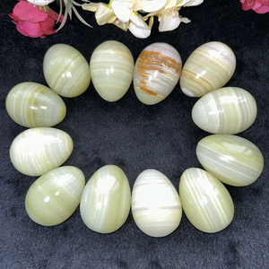5cm Afghan <strong>Jade</strong> Eggs Wholesale Bulk Healing Decorative <strong>Red</strong> Agate Tumbled <strong>Stones</strong> for Decoration &amp; Gifts - Product Image 5