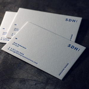 Tarjetas de presentación personalizadas con su logotipo y texto, tarjetas de presentación con impresión a doble cara, tarjetas de presentación elegantes en cartulina premium - Product Image 4