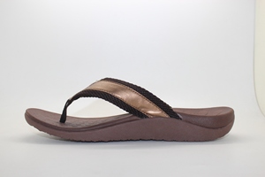 Infradito con supporto per arco marrone <span class=keywords><strong>sandali</strong></span> da uomo ortopedici Unisex con piedi piatti - Product Image 2