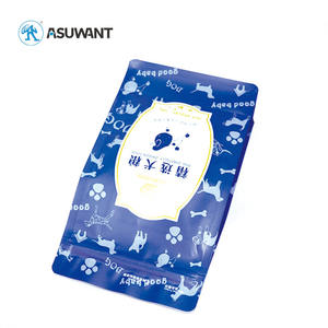 공장 5kg 10kg 15kg 20 kg 지퍼락 알루미늄 호일 플랫 바닥 개 고양이 식품 플라스틱 포장 맞춤형 건조 애완 동물 사료 20 kg 가방 - Product Image 2