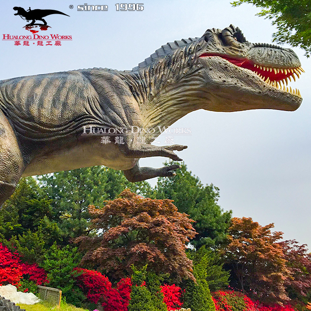 Лучшая цена оборудование для парка динозавров T-Rex Dino Animatronic Model