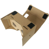 Approvisionnement direct usine VR1001 Lunettes de réalité virtuelle 3D en carton pour smartphone DIY Yiwu