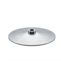 RZS personnalisé 550MM DIA métal trompette chaise Base pour Salon barbier chaise utilisation polyvalente dans l'école hôpital salon extérieur