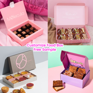 Boîtes d'emballage en carton ondulé personnalisées pour gâteaux, pâtisseries et pains, de qualité alimentaire, pour l'expédition et <span class=keywords><strong>la</strong></span> livraison, boîtes de boulangerie - Product Image 3