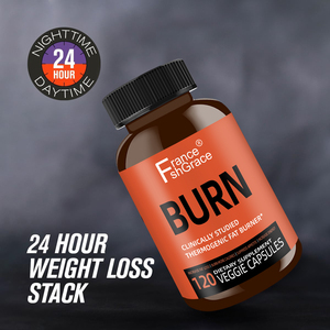 Fabricant de compléments alimentaires brûle-graisses avec acétyl-L-carnitine pour l'énergie et le soutien métabolique, 120 capsules végétales brûle-graisses - Product Image 3