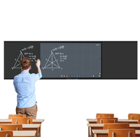 Pantalla Plana Interactiva de 86 Pulgadas 4K LED para Educación, Enseñanza en el Aula, Lápiz Capacitivo para Anotaciones, Escritura y Dibujo
