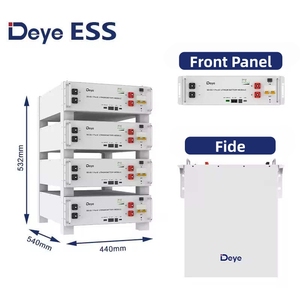 Sistem Penyimpanan Energi Surya Deye LiFePO4 Solid State Lithium Battery SE-G5.1 Pro-B 51.2V 100Ah 5.12kWh 6000 Siklus untuk Penggunaan Rumah Tangga - Product Image 5