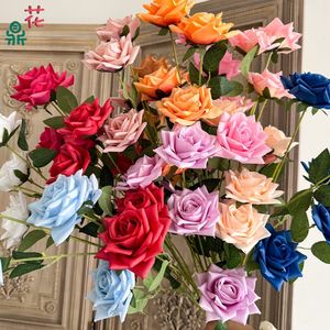 Guirlande de fleurs artificielles en soie, style arche, décoration de mariage, fabrication chinoise - Product Image 3