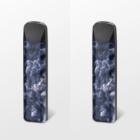 Accessoires de fumeur portables résistants au vent, briquets personnalisés avec logo, briquet rechargeable par USB