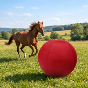 Pelota de Pastoreo Leadershow de 25 Pulgadas, Súper Duradera, Perfectamente Redonda, para Perros, Ganado, <span class=keywords><strong>Border</strong></span> Collies y Más - Azul - Product Image 4