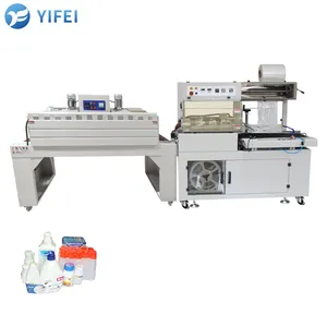 Automatic 450L Industrial Paper Cups POF PVC PE Film Wrap Heat Shrink Wrapping Machine