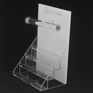 Personalized Logo Acrylic Earring Card Display Stand - Versatile Jewelry Card Box for Showcase of Earrings & Jewelry Pieces