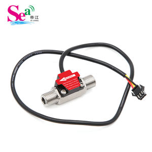 SEA DIJIANG ZJ-B16-S Medidor de Flujo de Acero Inoxidable de Alta Calidad con Sensor de Flujo de Turbina de Efecto Hall de 24VDC y 1/4'' OEM/ODM - Product Image 2