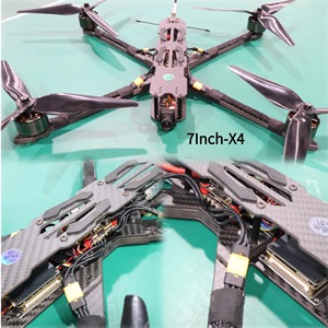 Drones FPV de Alta Resistencia en Múltiples Tamaños (7"-18"). El dron de 13 pulgadas ofrece una carga útil de 6 kg y 30 minutos de tiempo de vuelo. - Product Image 4