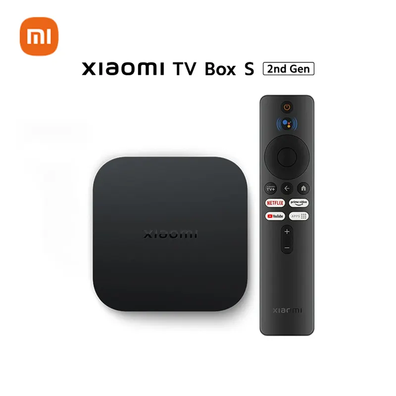 Xiaomi Tv Box S 2nd Gen 4k Android11 High Clarity Xiaomi Tv Boxを出荷する準備ができました