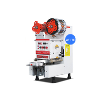 Machine de scellage thermique électrique automatique haute précision HENGZHI pour gobelets à bulles, cartons en papier, boissons, cafés