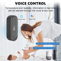 WALE Nouveauté Capteur intelligent de température et d'humidité WIFI IP65 Détecteur de thermomètre et d'hygromètre intelligent Tuya