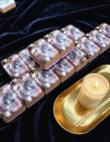 Ensemble de tuiles de mahjong américain de luxe Crystal Garden, design moderne personnalisé, acrylique premium sculpté et peint, divertissement portable