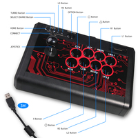 Nouveau bâton de combat d'arcade pour PS4/PS3/XBOXONE/XBOX360/PC Console de jeu Joystick accessoires de contrôleur analogique