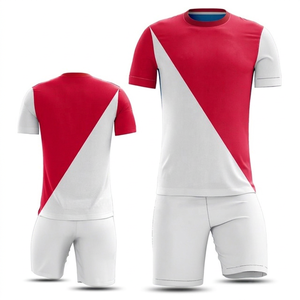 Nuevo Modelo Verde, Conjunto de Camiseta de Fútbol Ligera para Adultos, Manga Corta, Impresión por Transferencia de Calor, Logotipo Personalizado, DHL Fedex, Malla - Product Image 1