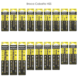 Espositore da appendere/da tavolo per punte da trapano HSS al cobalto, confezione da 72 pezzi, blister completo - Product Image 6