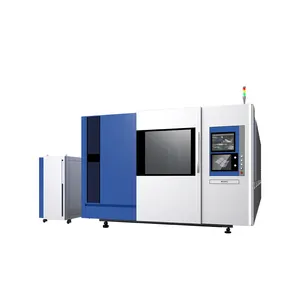 Cnc Exchange Platform Laser Fiber Cutting Machine For Metal Cutting Steel Iron Copper Aluminum