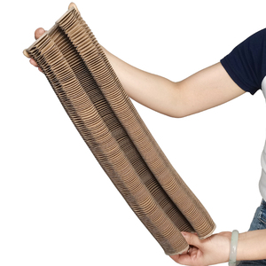 Juguetes interactivos artesanales, Material de papel corrugado, aplicación de gato, Círculo de diversión, tablero para rascar de gato de uno mismo - Product Image 4