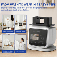 Défroisseur Vapeur Intelligent Portable Électrique pour Vêtements, Machine à Repasser et Sécher, Idéal Maison et Voyage, Entretien des Vêtements, Livraison Directe