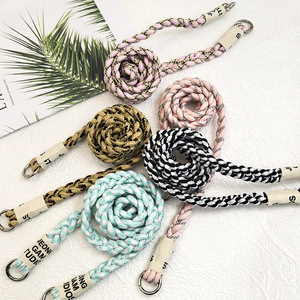 Mobile Phone <b>Lanyard</b> Long Braided Rope <b>Polyester</b> Crossbody Backpack Style Unisex Outdoor Hiking With Padding - Product Image 3
