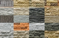 Revêtement mural moderne en pierre PU imitation marbre, résistant à l'humidité, pour l'intérieur et l'extérieur