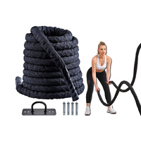 9m12m15mla corda da battaglia per allenamento corde da combattimento per palestra ed esercizio corda da battaglia Fitness in poliestere