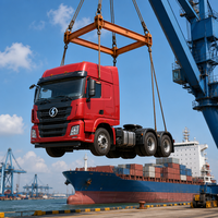 Camion tracteur Shacman X5000 6x4 d'occasion haut de gamme, 550 CV, intelligent, pour la logistique internationale