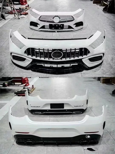 <span class=keywords><strong>Mercedes</strong></span> CLS clase W257 C257 2017-2024 Bodykit actualización GT63 <span class=keywords><strong>AMG</strong></span> CLS63 estilo rejilla parachoques difusor coche parachoques ajuste - Product Image 4