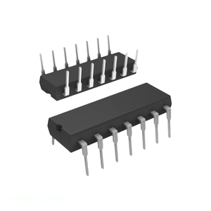 ช่องจำหน่ายส่วนประกอบวงจรอิเล็กทรอนิกส์ IRS2110PBF 14 DIP สำหรับการจัดการพลังงาน (PMIC) - Product Image 1