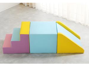 Ensemble de jeu souple pour enfants, combinaison d'<span class=keywords><strong>escalade</strong></span> et de glisse, entraînement à l'intégration sensorielle, aides pédagogiques - Product Image 4
