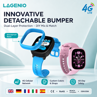 LAGENIO Nouveaux Produits 2026 K3 4G Montre Connectée pour Enfants Carte SIM GPS LBS WIFI Étanche IP68 Appel Vidéo SOS CE FCC Montre Téléphone pour Enfants
