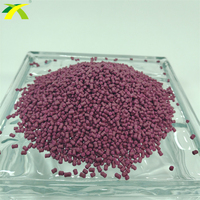 Youxing E1372 Mélange de colorants EVA rose à haute brillance pour la fabrication de composés et de granulés EVA