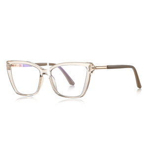 2242 TR90 Metal kadın çerçeve gözlük gözlük gözlük için optik gözlük için yüksek kalite fabrika doğrudan tedarik bahar menteşe - Product Image 5