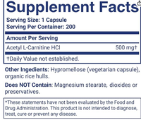 Capsules d'Amaz Natural L-Carnitine-L-Tartrate, 60 unités, complément alimentaire amincissant pour adultes |   Complexe brûleur de graisse |   Commerce extérieur transfrontalier