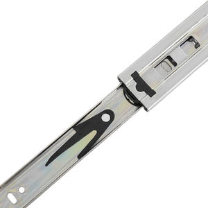 Corredor de cajón de 40mm Rodamiento de bolas Rieles deslizantes para cajón Canal telescópico de 3 pliegues Rieles Para <span class=keywords><strong>Cajones</strong></span> - Product Image 1