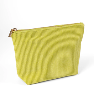 Velluto a coste porta tutta la borsa per il viaggio o uso quotidiano di velluto a coste borsa per il trucco custodia personalizzata in velluto a coste - Product Image 5