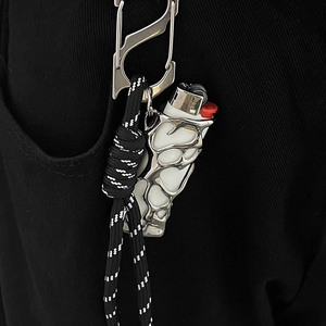 Étui de briquet en alliage de titane rétro OEM/ODM avec découpe standard pour collier pendentif tendance taille J3 <span class=keywords><strong>J5</strong></span> - Product Image 6